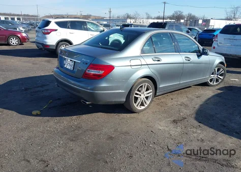 2012 Mercedes-Benz C 300 Luxury 4Matic from USA, damaged, VIN WDDGF8BB3CA608609
